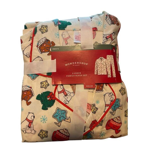 Wondershop men's two piece family sleep set Medium - Picture 1 of 3